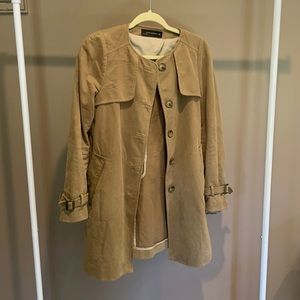 Zara trench coat (100% cotton)